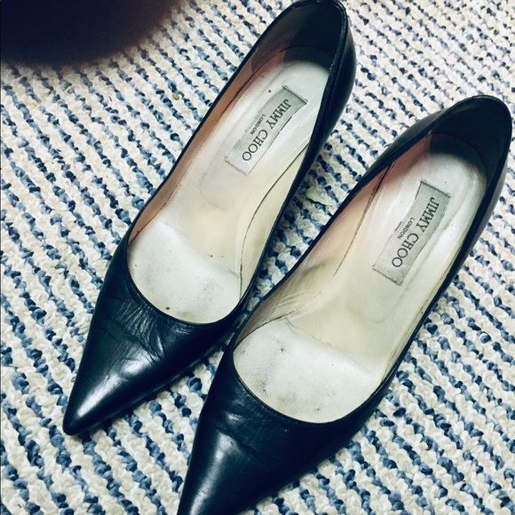 Jimmy Choo Shoes - Jimmy Choos Roomy Leather Pumps